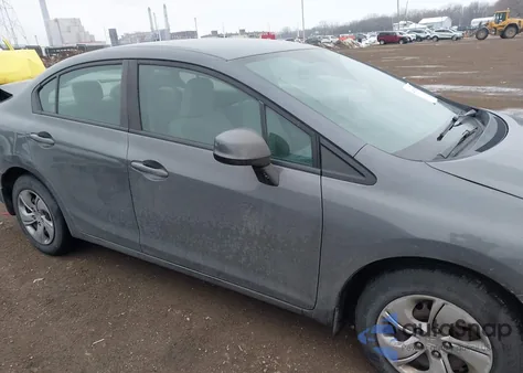 2013 Honda Civic Lx из США, поврежденный, VIN 19XFB2F50DE020104
